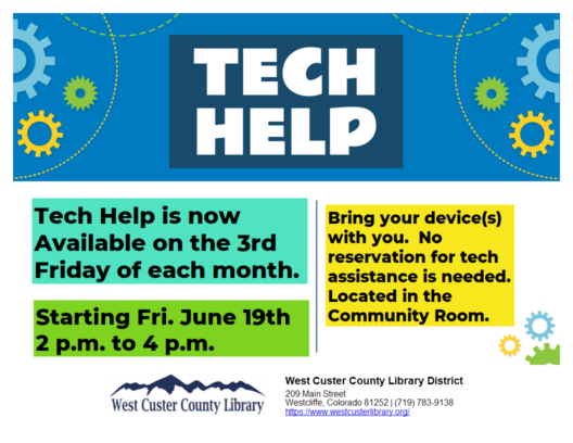 BRING YOUR DEVICE(S) & GET FREE TECH HELP
